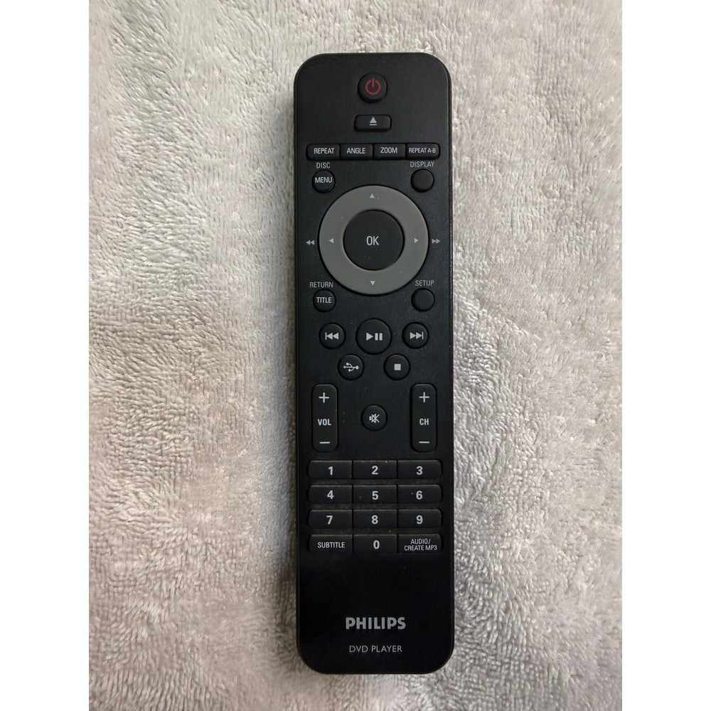 Philips RC-5210 Remote Control for DVD Player Tested Good!